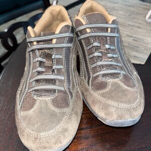 Women’s prediction brown slip on sneaker size 10